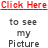 Static pixelated image with red and gray text on white background reading "Click Here to see my Picture".