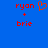 Blue background with red pixelated text 'ryon', '+', and 'brie' arranged vertically, plus an orange heart symbol above the left 'ryon'.
