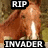 A pixelated image of a person with brown hair in motion, overlaid with multiple text blocks expressing nostalgia and affection.