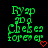 Green pixelated text 'Ryap', '2D', 'Cheese', and 'forever' on black background with red heart symbol.