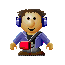 A 4x3 grid of pixel art buddy icons featuring various cartoon characters with distinct outfits, accessories, and poses against a gray background.