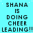 Static pixel art displays repeated text on a cyan background with white speckles; the rightmost section shows a gray rectangle.