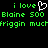 Green pixelated text on black background with white heart symbol replacing 'o' in 'love', repeated across three lines.