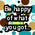 Pixelated text on a colorful polka-dot background with black outlines and white fill.