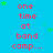 Blue background with red text repeating 'one time at band camp...' and scattered green stars, static image.