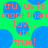 Green background with blue circular shapes and red pixelated text reading "tru luv is more than more than luv... its true!" repeated across the image.