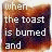 A static contact sheet of a 4-frame animated icon showing text-based toast and milk imagery with pixelated font, arranged in a 3x2 grid layout on a gray background.