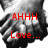 Black-and-white pixelated image of a person with hands near face, overlaid with red text reading "AHHH Love..." on left and "It's What Makes The World Go Round" on right.