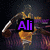 Pixelated icon shows a character with brown hair holding a golden scythe against dark background, purple text 'Ali' overlaid on black rectangle.