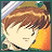 A pixelated anime-style character with brown hair and closed eyes on the left, next to a black background with white text "Anime IM" and "com" on the right.