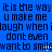 Blue background with repeated dark blue text forming a wordwall, featuring animated white pixel dots moving across the text.