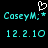 Pixelated cyan text and symbols on black background with white heart outline above text.