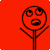 Red background with repeated stick figure faces and text elements, including 'you' and partial 'Moro' words.
