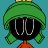 Animated contact sheet of a cartoon character with black face, green helmet, and orange torso showing eight distinct eye expressions across frames on teal background.
