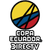 Pixelated icon featuring a yellow, blue, and red segmented sphere above stacked text reading COPA ECUADOR 1.01.0.