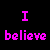 Pixelated text in bright pink on black background with two cartoon women icons at bottom right.