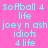 Pixelated text in cyan on four colored backgrounds: pink, tan, green, and brown, arranged in a with identical text in each quadrant