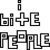 A pixelated contact sheet showing two frames of an animated AIM buddy icon with a yellow smiley face and stylized text on the left side.