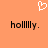 Pixelated white heart symbol above two identical pixelated text strings on solid orange background.