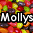 Pixelated image with text overlays and colorful elements including candies, hearts, stars, high heels, sunglasses, and a pink heart symbol.