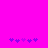 A bright pink background with two horizontal of five purple puzzle-piece icons each, arranged in a repeating pattern