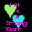 Pixelated heart-shaped icons with text overlays on a black background, featuring green and cyan hearts alongside pink text.