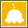 Four pixelated bell icons arranged in a , alternating between yellow and dark green backgrounds with white bell shapes