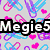 A four-quadrant of pixelated images with text overlays: top-left shows pink and blue paperclips on gray, top-right has a rainbow leopard print, bottom-left depicts a dark figure on a light background, bottom-right features a pink peace sign on dark gray