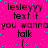 Pixelated text and emoticon on bright pink background with cyan dots, repeated in two