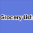 Blue background with multiple text elements: "Grocery List:" in gray, several instances of "Blood" in white on black rectangles, and red stylized text reading "Not Fury Jaqor!".