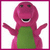 A pixelated pink dinosaur with a green belly stands against a white background, arms raised in a cheerful pose next to the word 'Pimp' in bold black text.