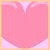 nine pixelated heart animations showing increasing red heart density on a pink background