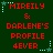 Red pixelated text on dark green background with light blue star and dot accents, arranged in a of repeated phrases