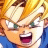 A pixelated anime-style character with spiky yellow hair and green eyes appears on the left side of a contact sheet, while the right side displays stylized text "Anime IM" and "COM" against a black background.