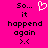 Pixelated text on bright pink background with a white heart symbol above the text.