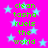 Bright pink background with light blue stars and green text reading 'clean tosha fuels the world' repeated in a pattern