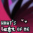 A 4x4 contact sheet of a pixel art animation showing the phrase 'WHAT'S LEFT OF ME' with animated heart symbols over a pink and purple striped background.