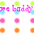 Pixelated icon with pink text 'The Lady' over blue and green circular shapes, three pink circles below, and orange squares at the bottom.