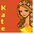 Pixelated image of a woman with long brown hair wearing a yellow dress, standing against an orange background with vertical text on the left.