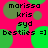 Pixelated text and green circles on a bright pink background with repeated names and emoticons.