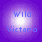 Four identical circular icons arranged in a , each displaying 'Willa' above 'Victoria' on a purple gradient background