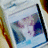 A pixelated image shows a phone screen with an anime-style character, surrounded by green text reading 'Sorry', 'Zac is', and 'calling'.