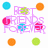 Pixelated icon with pink text reading "BEST FRIENDS FOREVER" and "THE END" over colorful circles on white background.