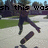 A pixelated outdoor scene shows a person mid-kick with a skateboard on the ground, overlaid text reading "sh this wasnot fair i c" and "THIS!" in different frames.