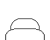 A pixelated animation of a panda-like character on a white platform with changing vegetable props and Japanese text overlays.