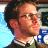 A 48x48 pixel buddy icon split into two frames showing a person on the left and text on the right, with blue background and green/yellow text.