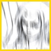 Black-and-white anime-style character faces and upper bodies in a , with varying expressions and hair styles across nine