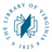 Circular pixelated icon with blue and white tones, featuring a central dark blue shape surrounded by layered light blue geometric forms on a white background.