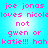 Pixelated text in pink on cyan background repeats 'joe jonas loves nicole not gwen or katie!!! hah' across two identical
