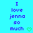 Pixelated text on cyan background with green heart symbol, two identical frames showing static and animated states.